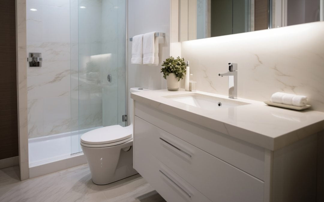 The Impact of Bathroom Cabinetry and Countertops